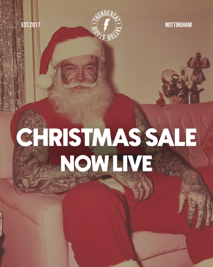 Christmas Sale - Full-Day Tattoo Deposit – £100 OFF + VIP upgrade